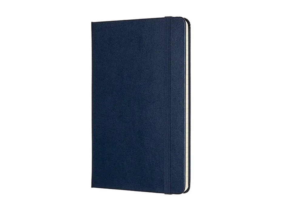 Moleskine Classic Notebook Hard M – Ruter Sapphire Blue