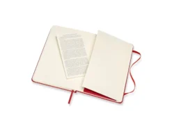Moleskine Classic Notebook Hard M – Ruter Scarlet Red