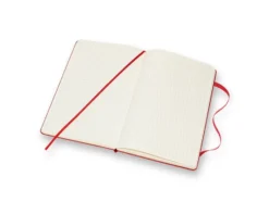 Moleskine Classic Notebook Hard L – Ruter Scarlet Red