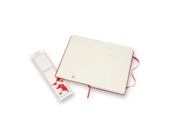 Moleskine Classic Notebook Hard L – Ruter Scarlet Red