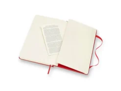 Moleskine Classic Notebook Hard L – Ruter Scarlet Red