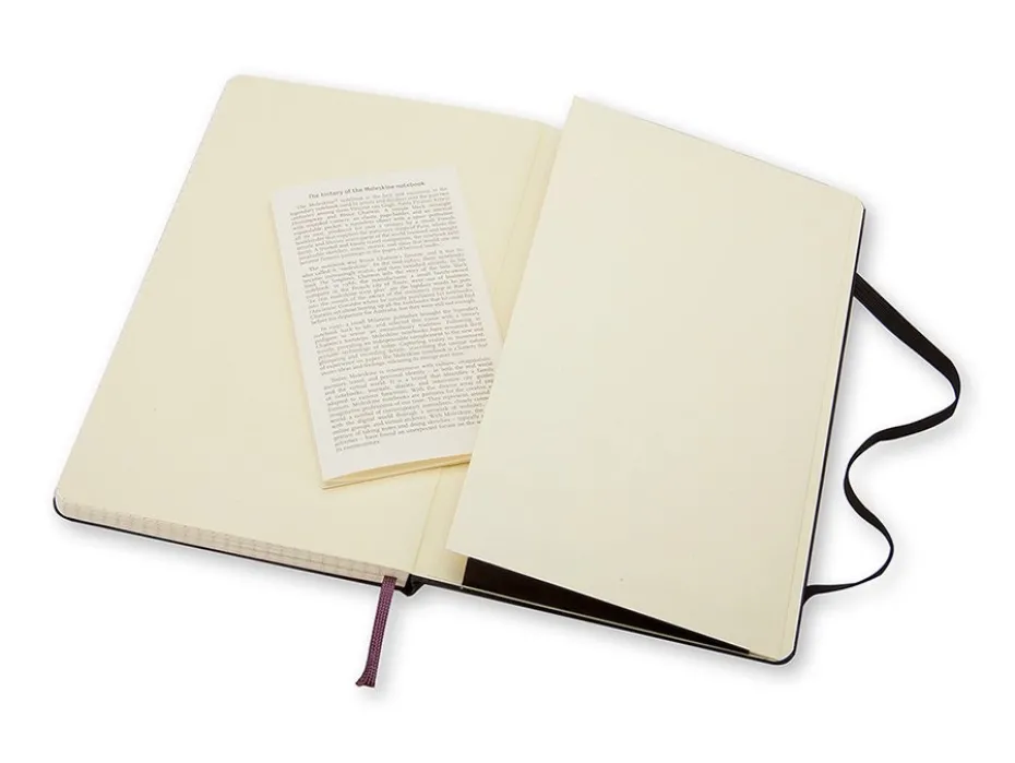 Moleskine Classic Notebook Hard P – Ruter Black
