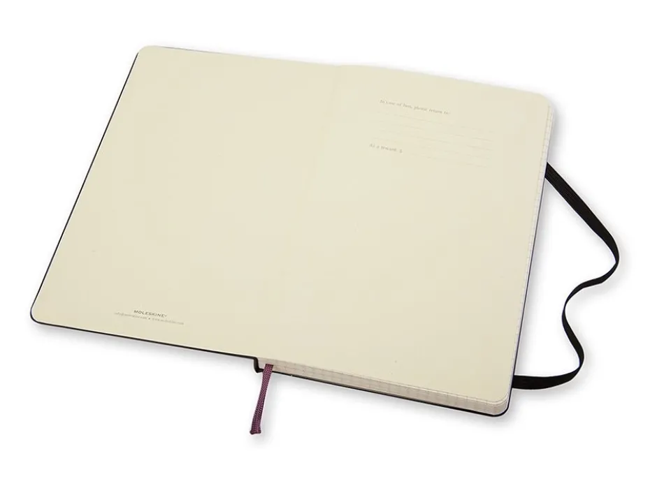 Moleskine Classic Notebook Hard P – Ruter Black