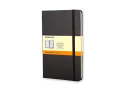 Moleskine Classic Notebook Hard L – Linjert Black