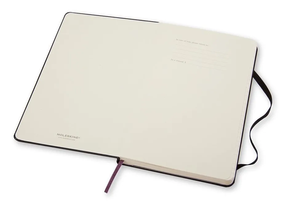 Moleskine Classic Notebook Hard L – Linjert Black
