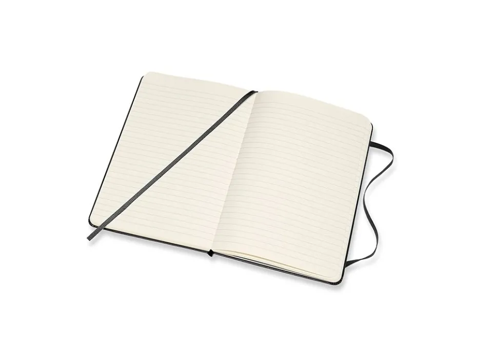 Moleskine Classic Notebook Hard M – Linjert Black