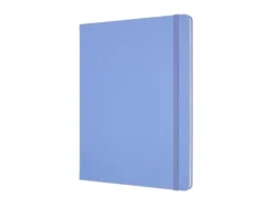 Moleskine Classic Notebook Hard XL – Linjert Hydrangea Blue