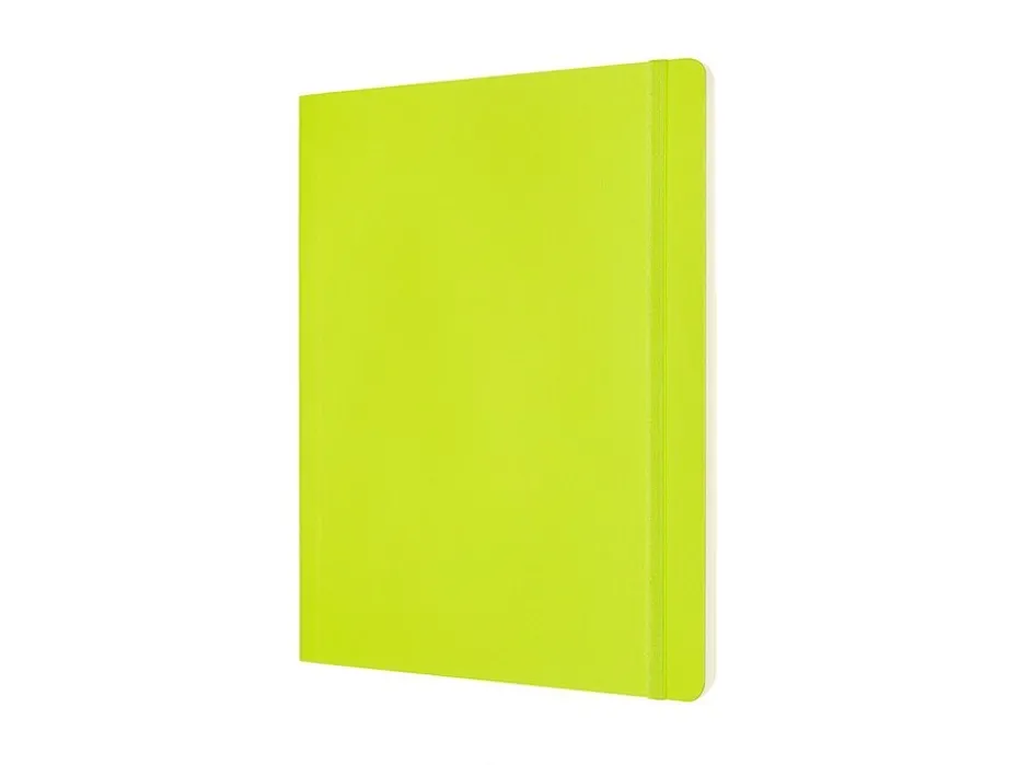 Moleskine Classic Notebook Soft XL – Blank Lemon Green