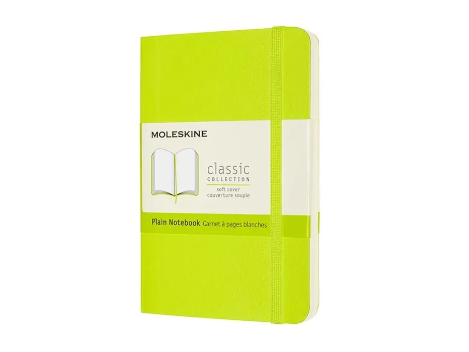 Moleskine Classic Notebook Soft P – Blank Lemon Green