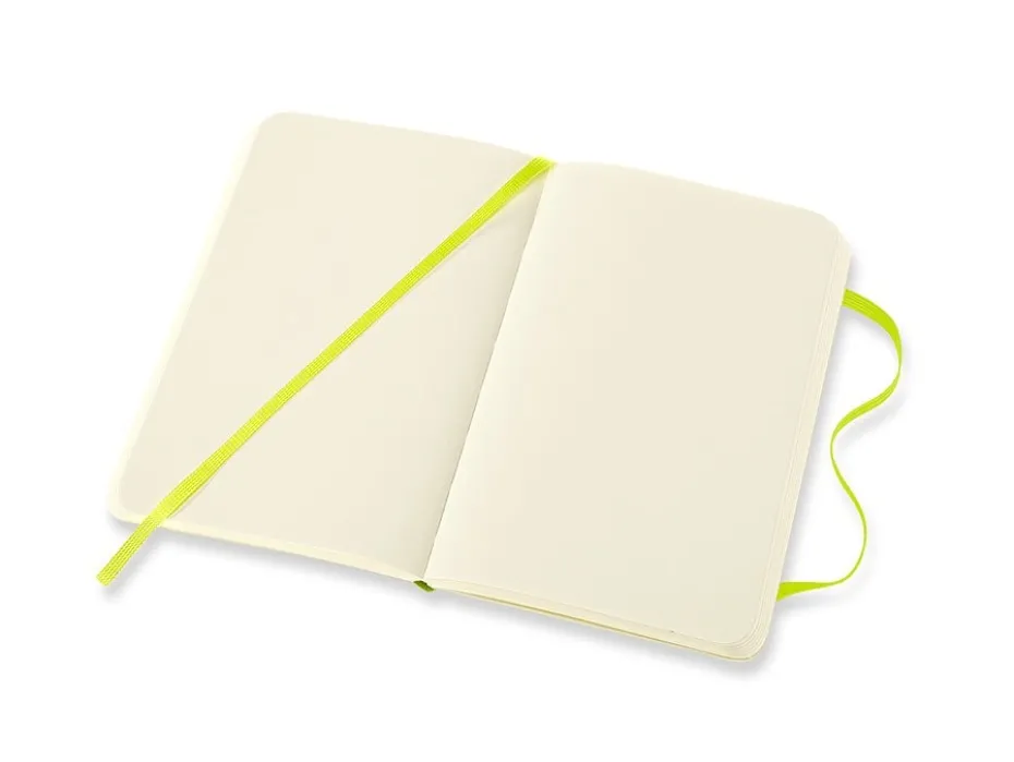Moleskine Classic Notebook Soft P – Blank Lemon Green