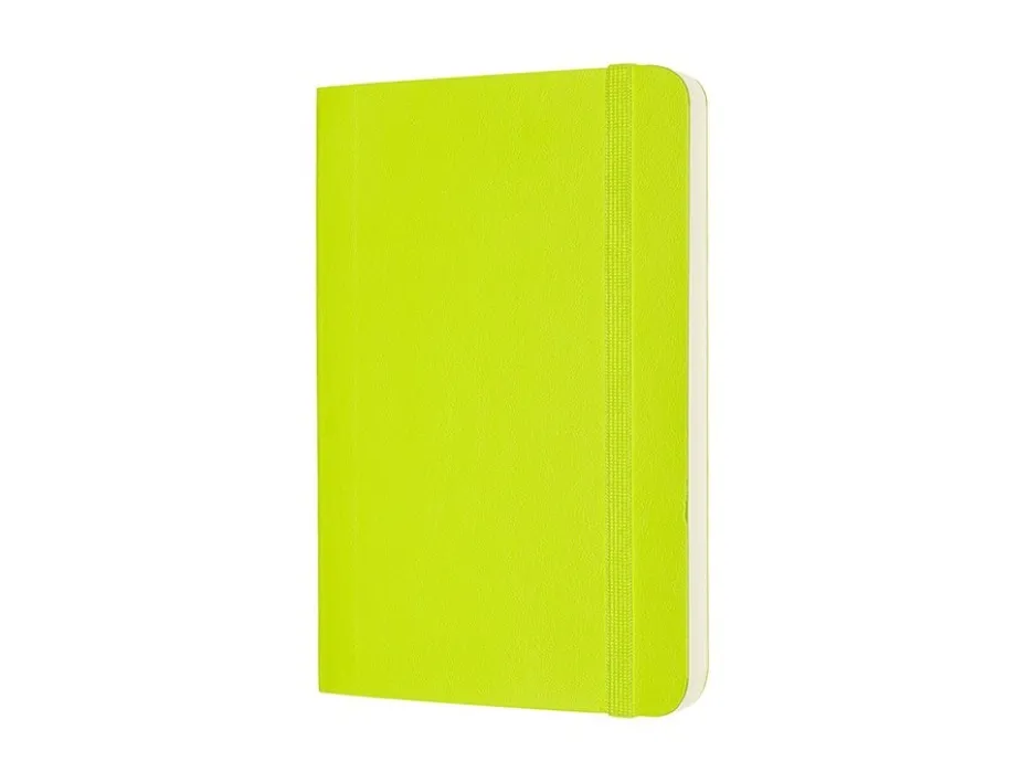 Moleskine Classic Notebook Soft P – Blank Lemon Green