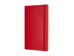 Moleskine Classic Notebook Soft L – Blank Scarlet Red