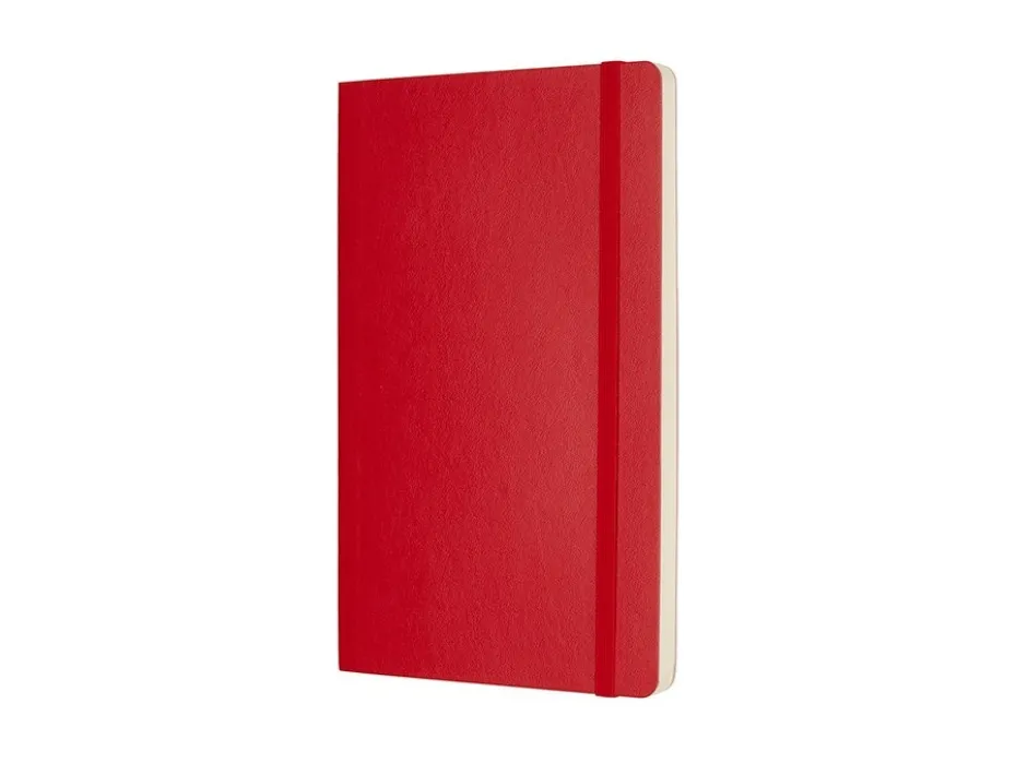 Moleskine Classic Notebook Soft L – Blank Scarlet Red