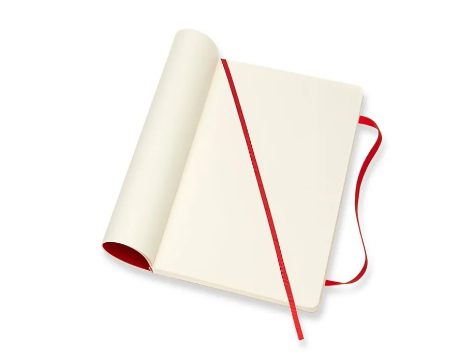 Moleskine Classic Notebook Soft L – Blank Scarlet Red