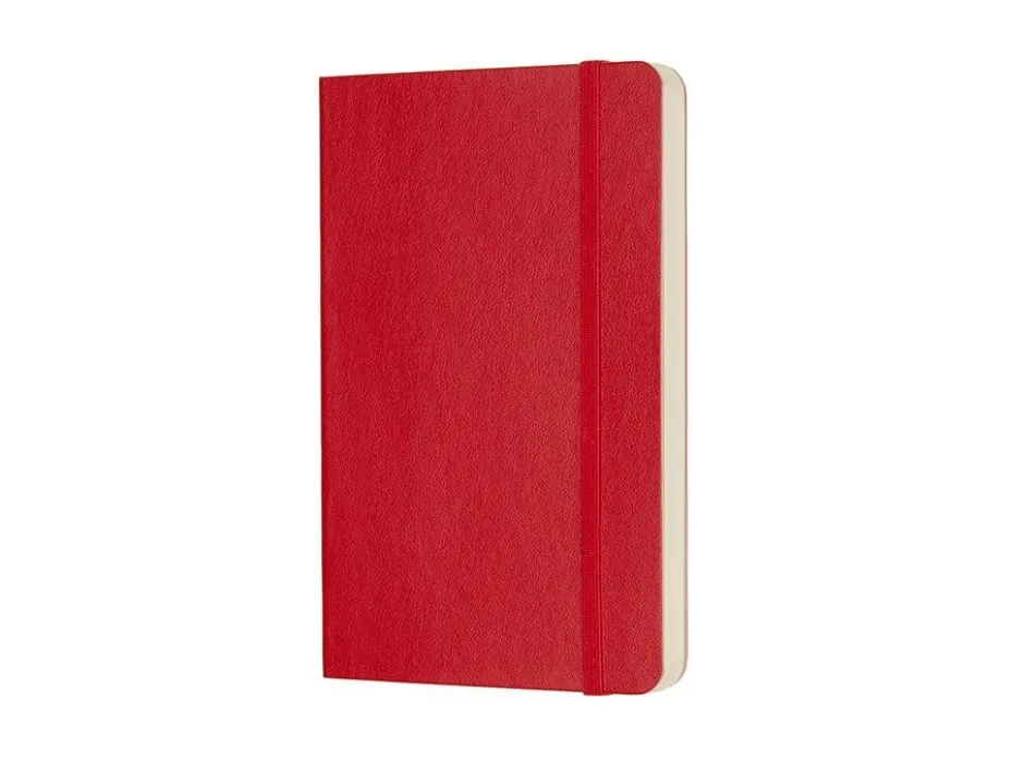 Moleskine Classic Notebook Soft P – Blank Scarlet Red