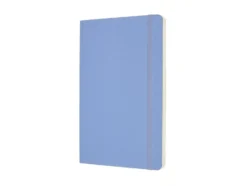 Moleskine Classic Notebook Soft L – Linjert Hydrangea Blue