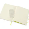 Moleskine Classic Notebook Soft XL – Linjert Lemon Green