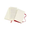 Moleskine Classic Notebook Soft P – Linjert Scarlet Red