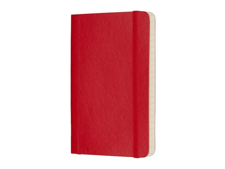 Moleskine Classic Notebook Soft P – Linjert Scarlet Red