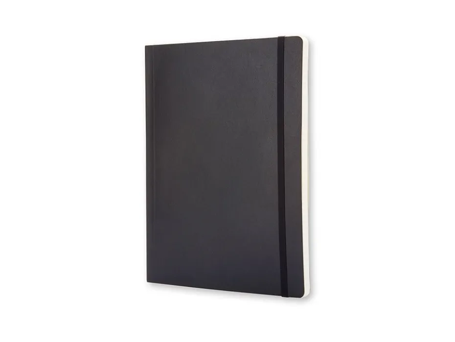 Moleskine Classic Notebook Soft XL – Linjert Black