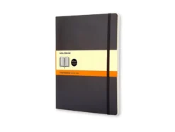 Moleskine Classic Notebook Soft XL – Linjert Black