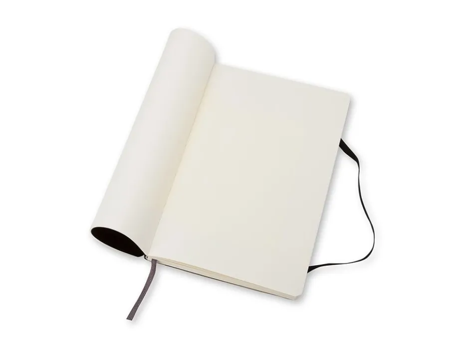 Moleskine Classic Notebook Soft L – Blank Black