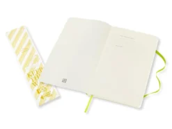 Moleskine Classic Notebook Soft L – Linjert Lemon Green