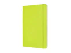 Moleskine Classic Notebook Soft L – Linjert Lemon Green