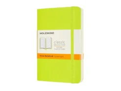 Moleskine Classic Notebook Soft P – Linjert Lemon Green