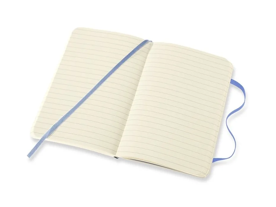 Moleskine Classic Notebook Soft P – Linjert Hydrangea Blue