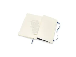 Moleskine Classic Notebook Soft L – Linjert Sapphire Blue