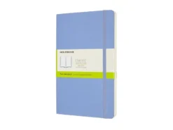 Moleskine Classic Notebook Soft L – Blank Hydrangea Blue
