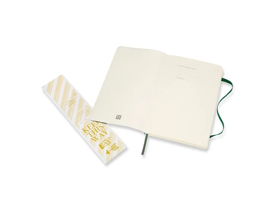 Moleskine Classic Notebook Soft L – Blank Myrtle Green