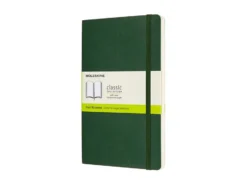 Moleskine Classic Notebook Soft L – Blank Myrtle Green