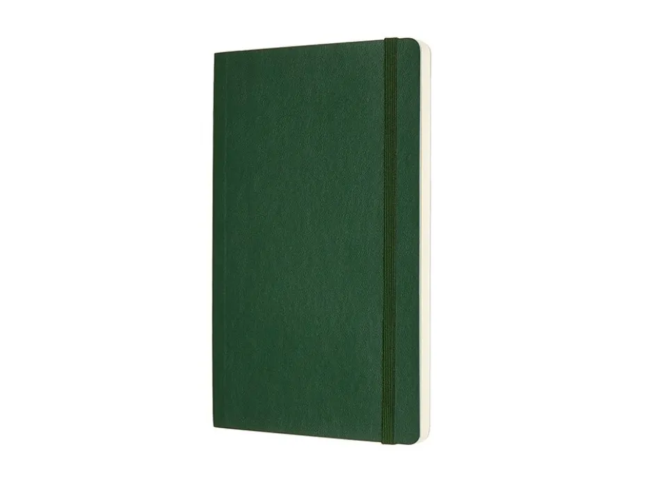 Moleskine Classic Notebook Soft L – Blank Myrtle Green
