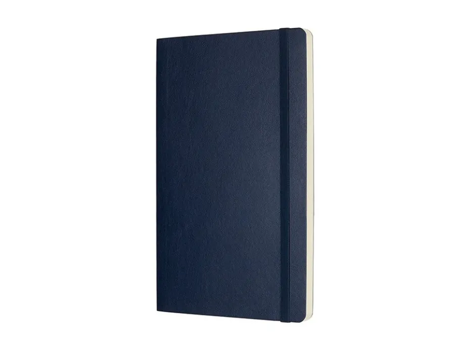 Moleskine Classic Notebook Soft L – Blank Sapphire Blue