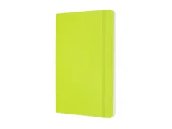 Moleskine Classic Notebook Soft L – Blank Lemon Green