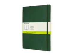 Moleskine Classic Notebook Soft XL – Blank Myrtle Green