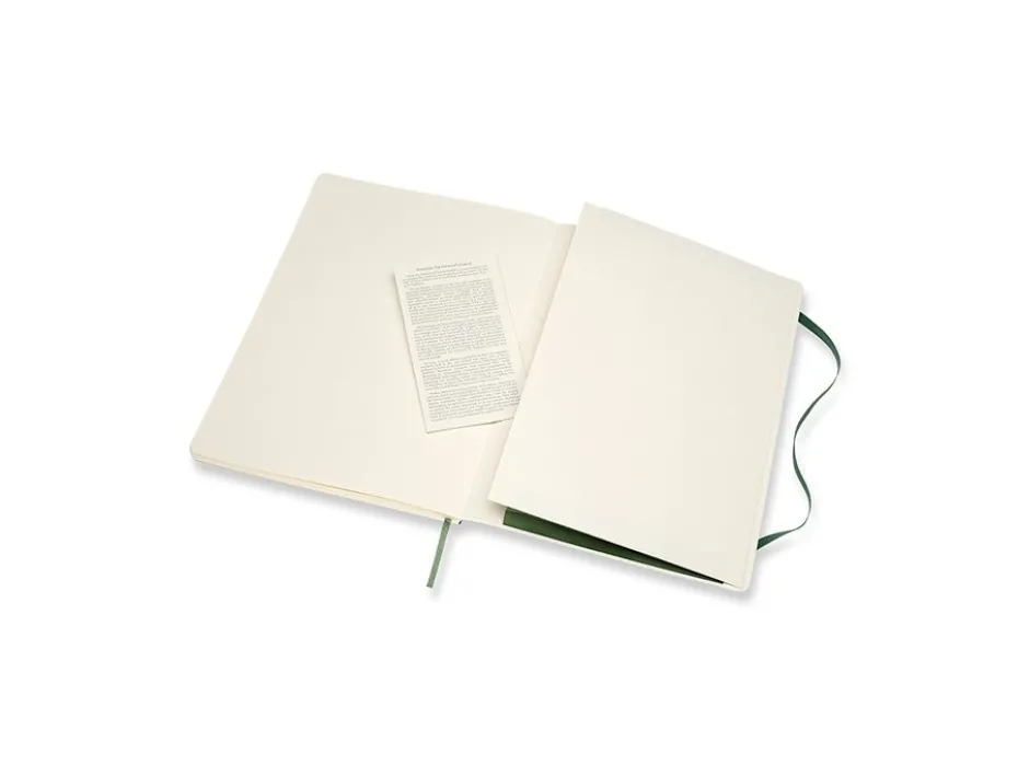 Moleskine Classic Notebook Soft XL – Blank Myrtle Green