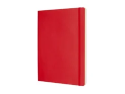 Moleskine Classic Notebook Soft XL – Blank Scarlet Red