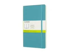 Moleskine Classic Notebook Soft L – Blank Reef Blue