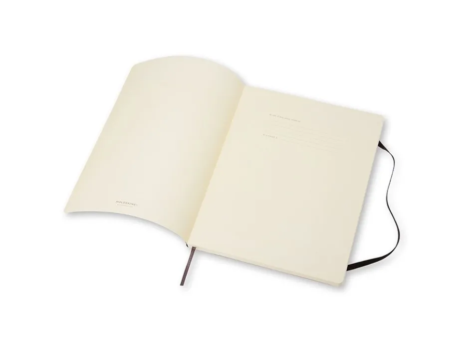 Moleskine Classic Notebook Soft XL – Blank Black