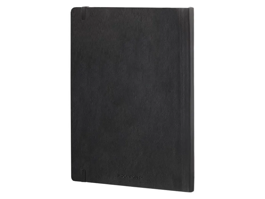 Moleskine Classic Notebook Soft XL – Prikker Black