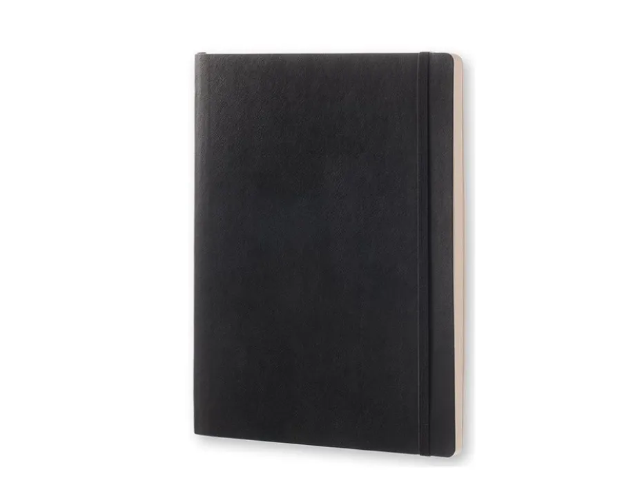 Moleskine Classic Notebook Soft XL – Prikker Black