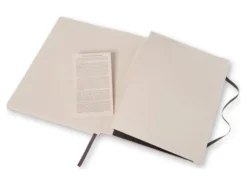 Moleskine Classic Notebook Soft XL – Prikker Black