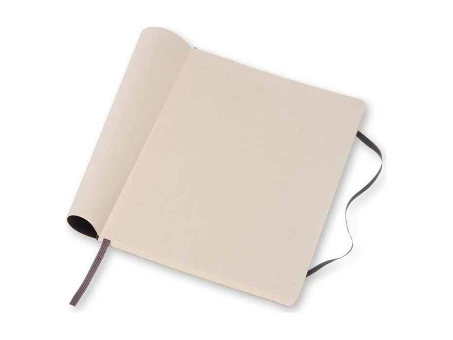 Moleskine Classic Notebook Soft XL – Prikker Black