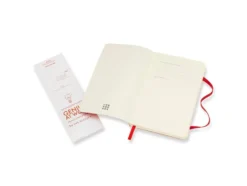 Moleskine Classic Notebook Soft P – Prikker Scarlet Red