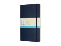 Moleskine Classic Notebook Soft L – Prikker Sapphire Blue