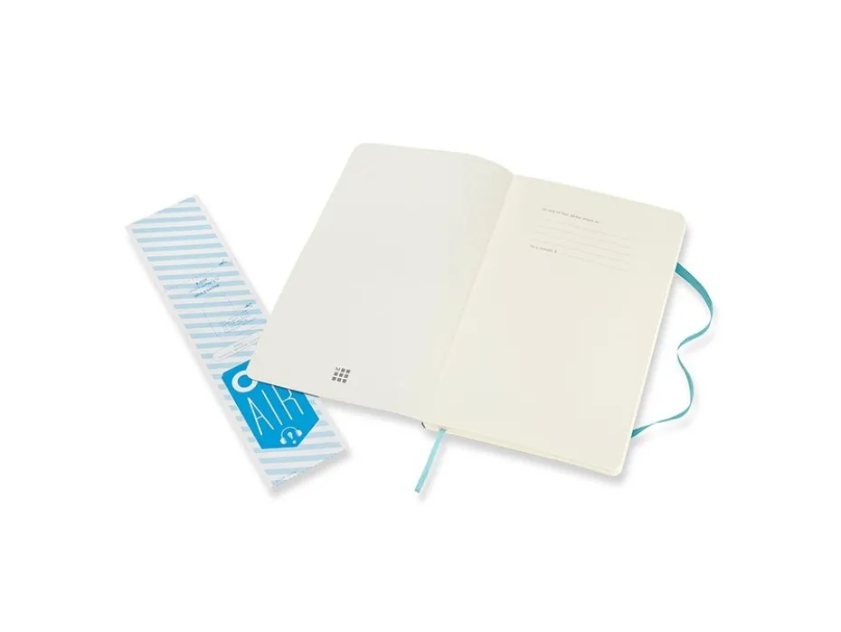 Moleskine Classic Notebook Soft L – Linjert Reef Blue