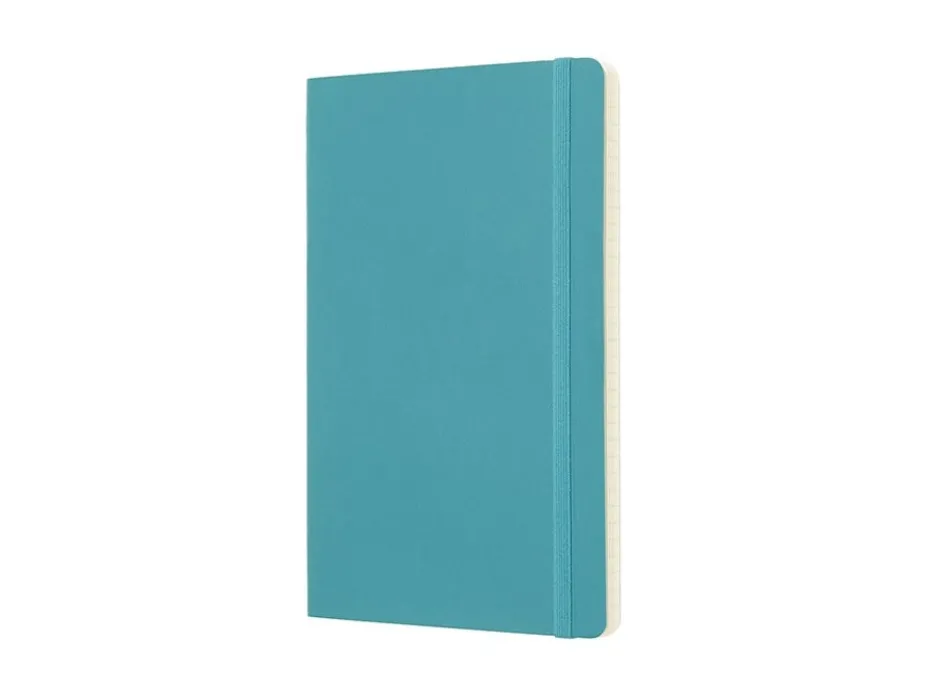 Moleskine Classic Notebook Soft L – Linjert Reef Blue